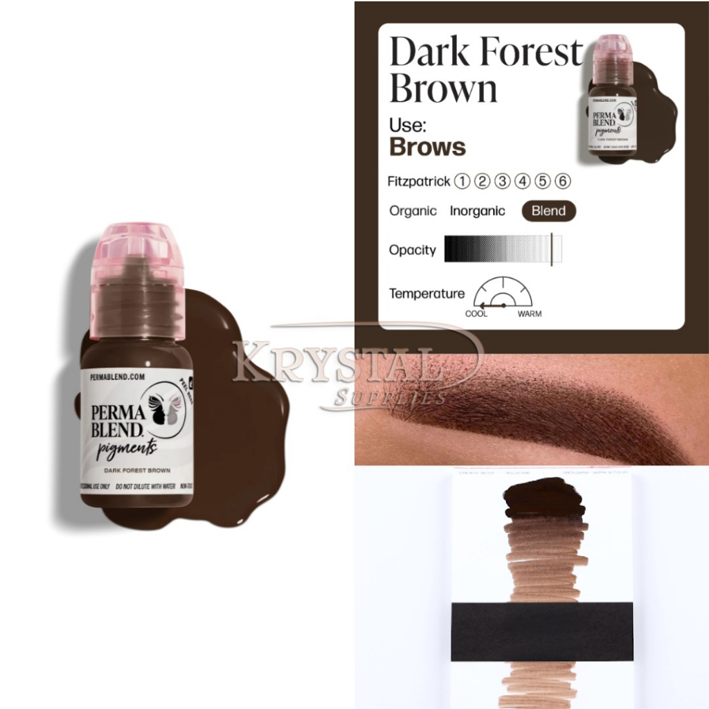 Dark Forest Brown  Perma Blend Pigments - Perma Blend