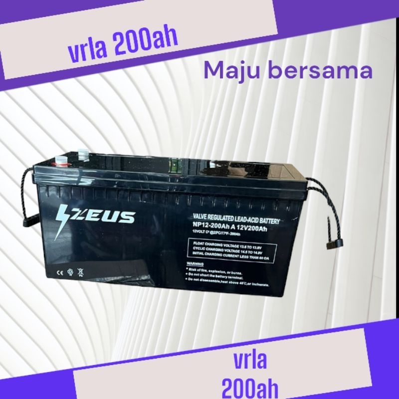 Jual Aki Vrla V Ah Zeus Vrla V Ah Shopee Indonesia