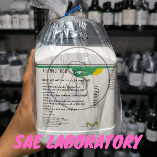 Jual SILICA GEL WITH INDICATOR GRANULATE ( ORANGE GEL ) M E R C K