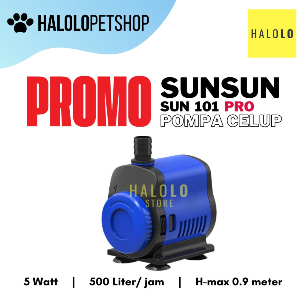 Jual PROMO Sunsun SUN 101 PRO Pompa Celup Aquarium Akuarium Kolam 500 ...