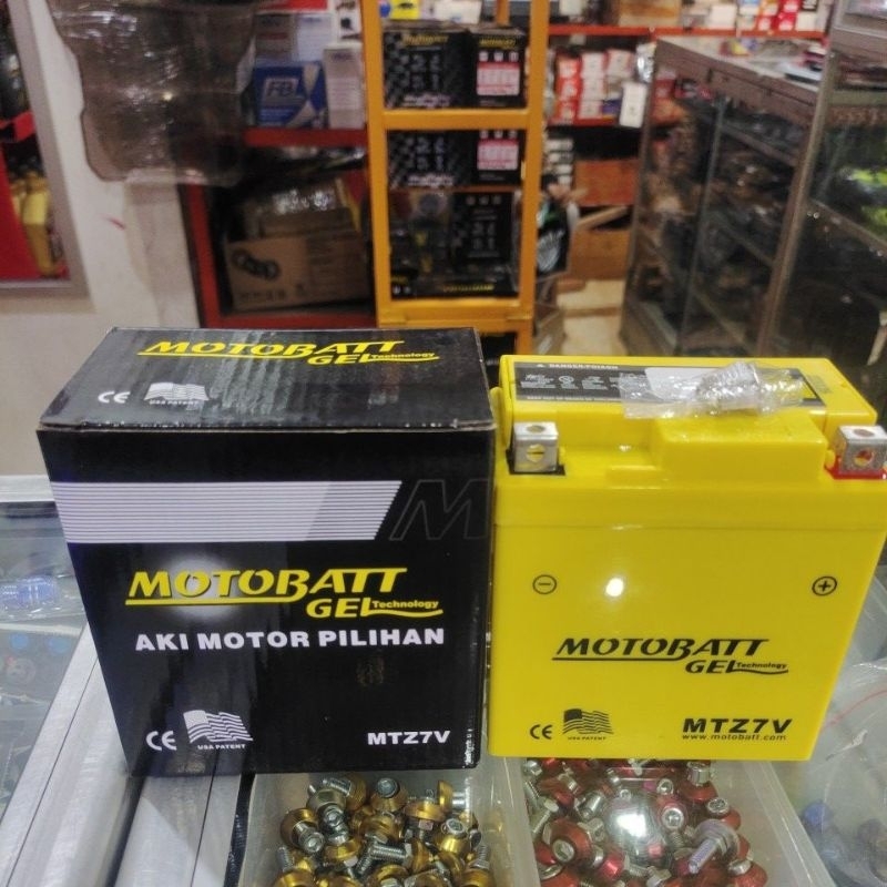 Jual AKI MOTOBATT MTZ7V (KLX,NMAX,AEROX) | Shopee Indonesia