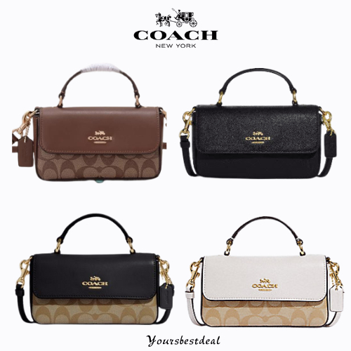 Jual Coach Alma warna coklat Original jual Rugi