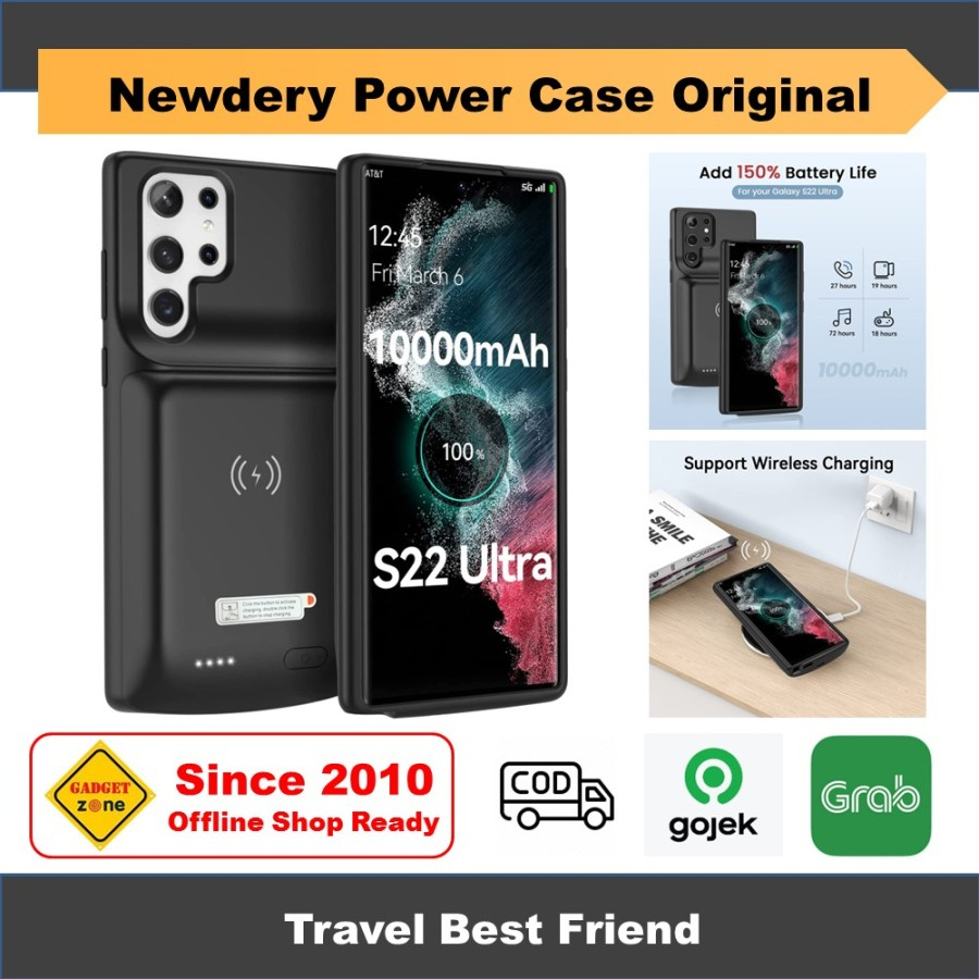 Samsung S22 S22 Plus S22 Ultra Casing Newdery Power Battery Case