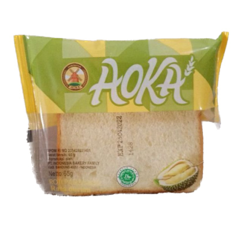 Jual Aoka Roti Panggang All Varian Coklat Keju Strawberi Durian