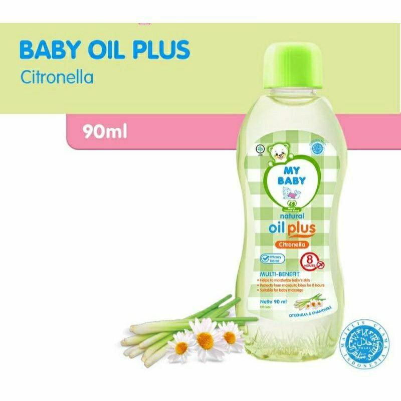 Jual MY BABY Oil Plus Citronella 90ml Shopee Indonesia