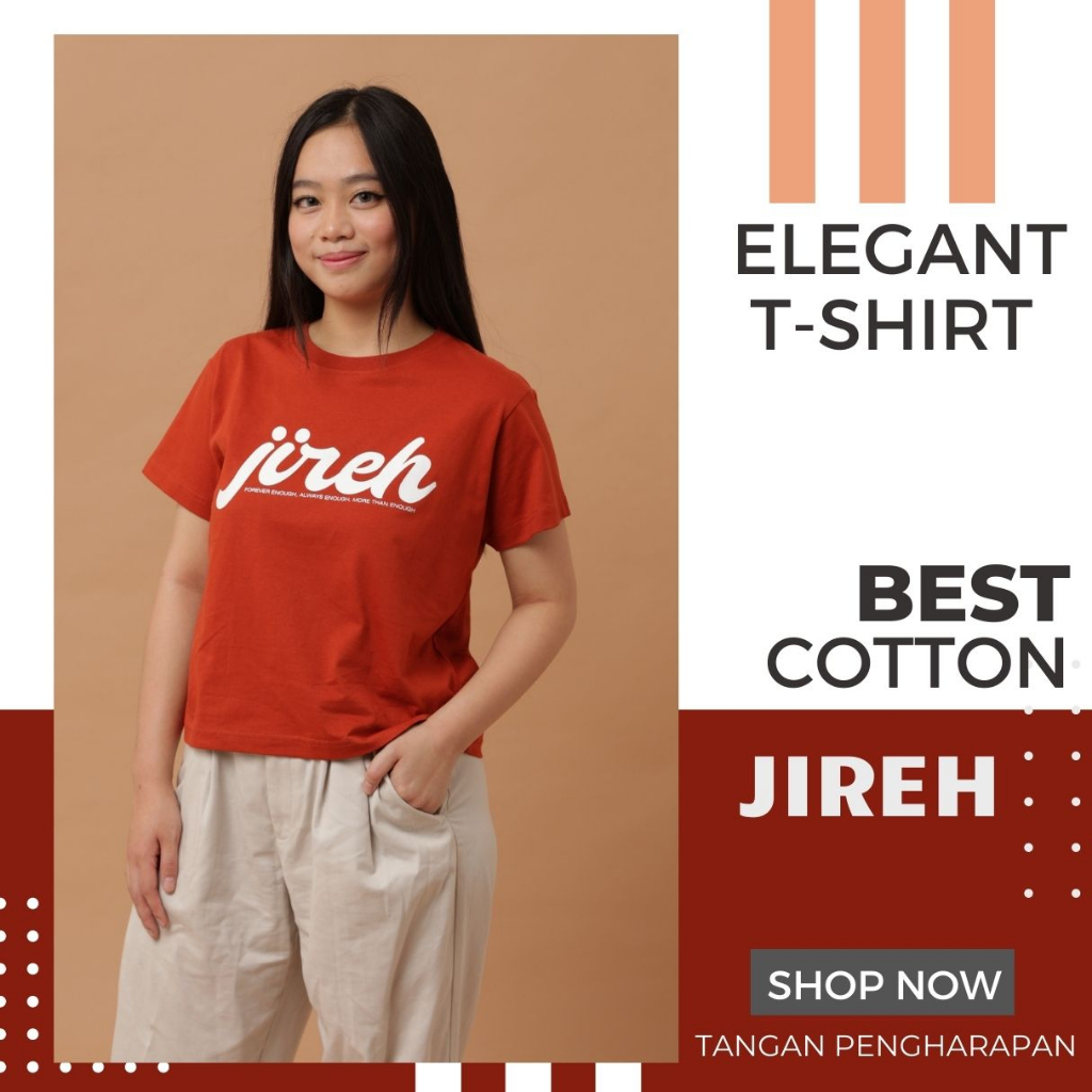 Jual JIREH - Kaos Crop Top Wanita Lengan Pendek YTP Tangan Pengharapan ...