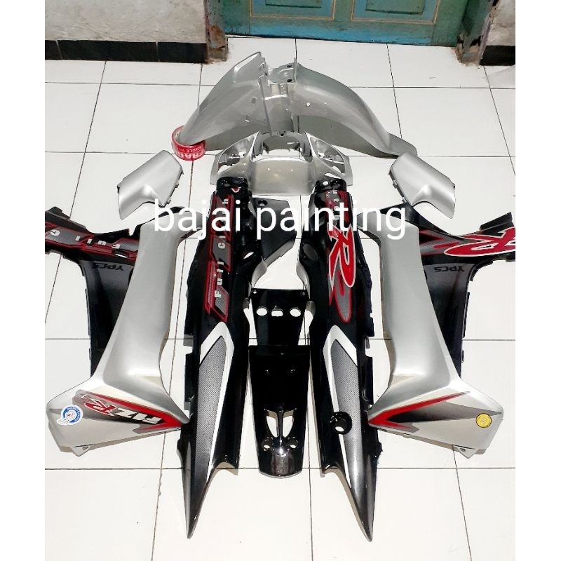 Jual Cover Body FizR F1zr Full Set Halus Fullclutch 2001 Perak Hitam ...