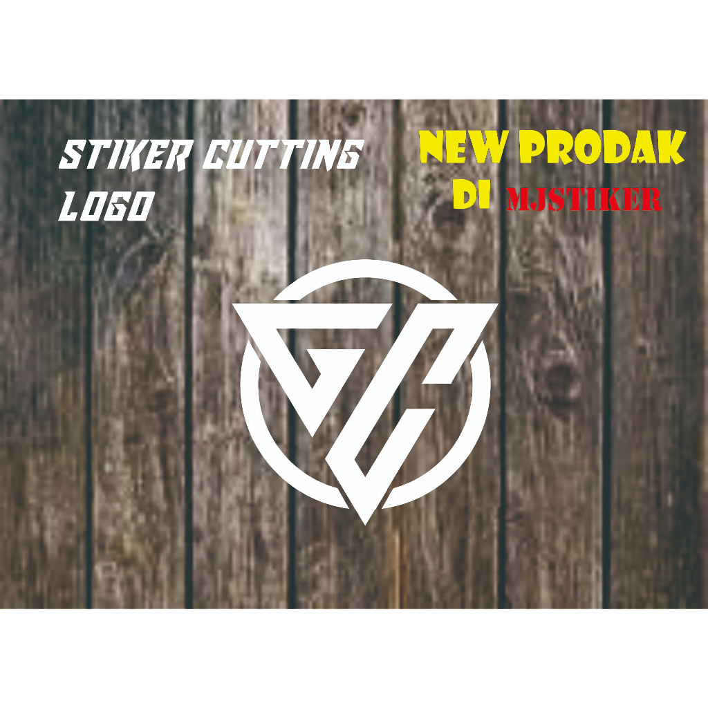 Jual stiker Logo GC stiker CUTTING stiker antiiair | Shopee Indonesia