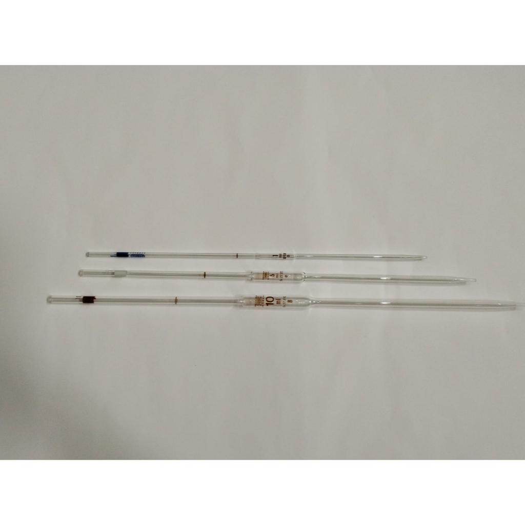 Jual Pipet volume HBG / Pipette volumetric / Pipet gondok Shopee