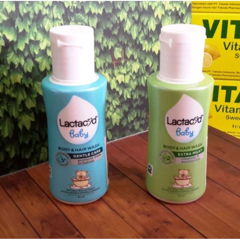 Jual Lactacyd Baby Extra Milky 60ml, LACTACYD BABY LIQUID 60 ML