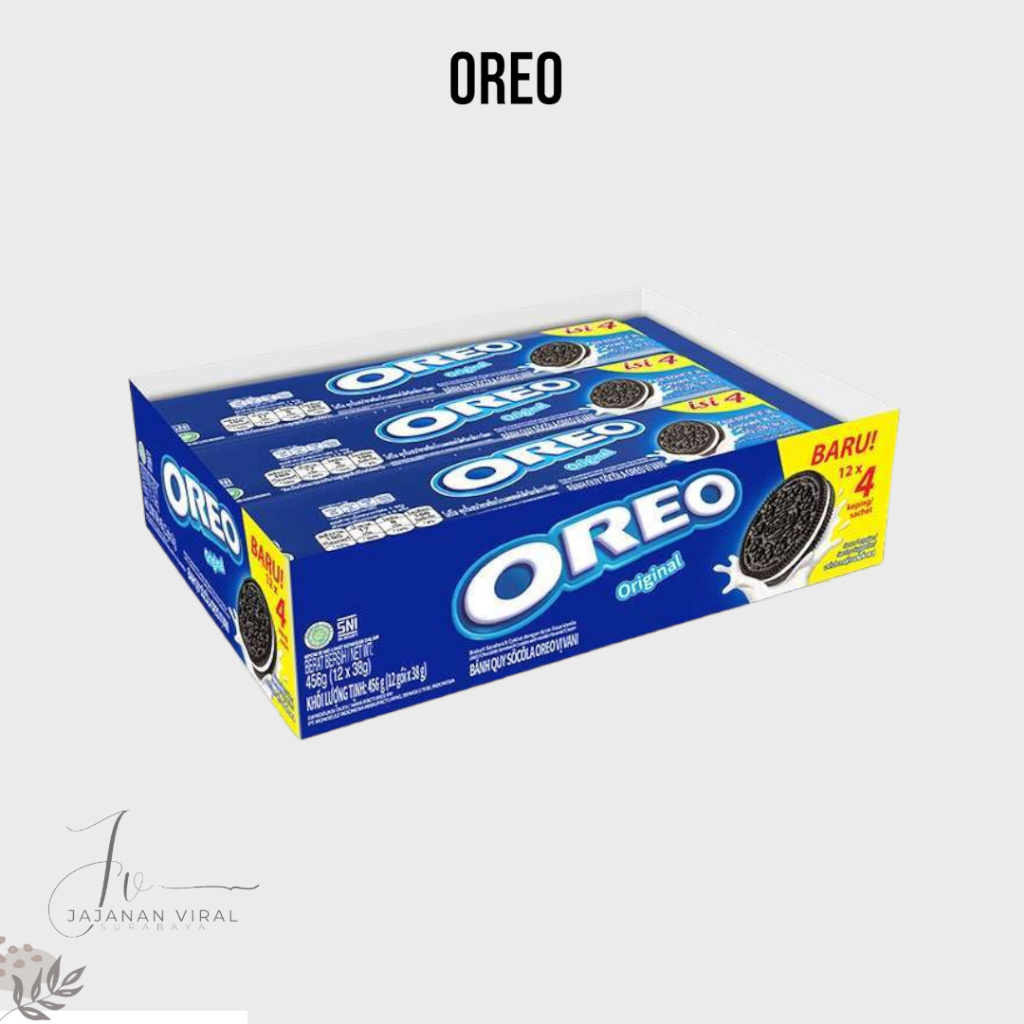 Jual Oreo Vanilla 1Box Isi 12Pcs | Shopee Indonesia