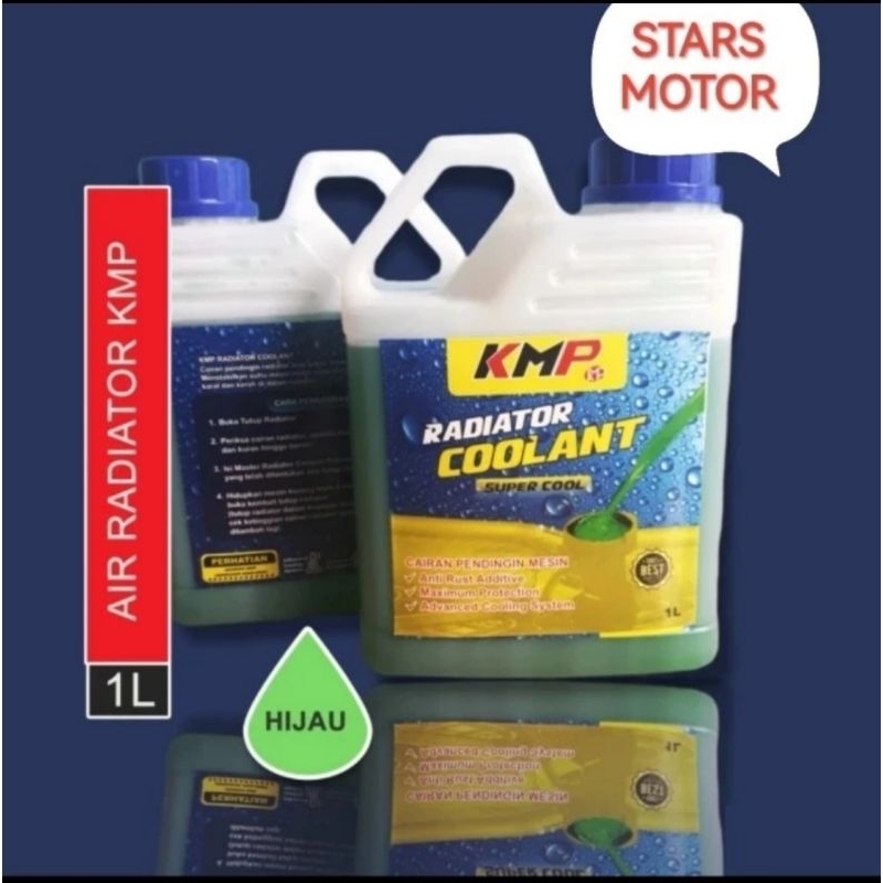 Jual Air Radiator Motor/Mobil 1Liter KMP | Shopee Indonesia