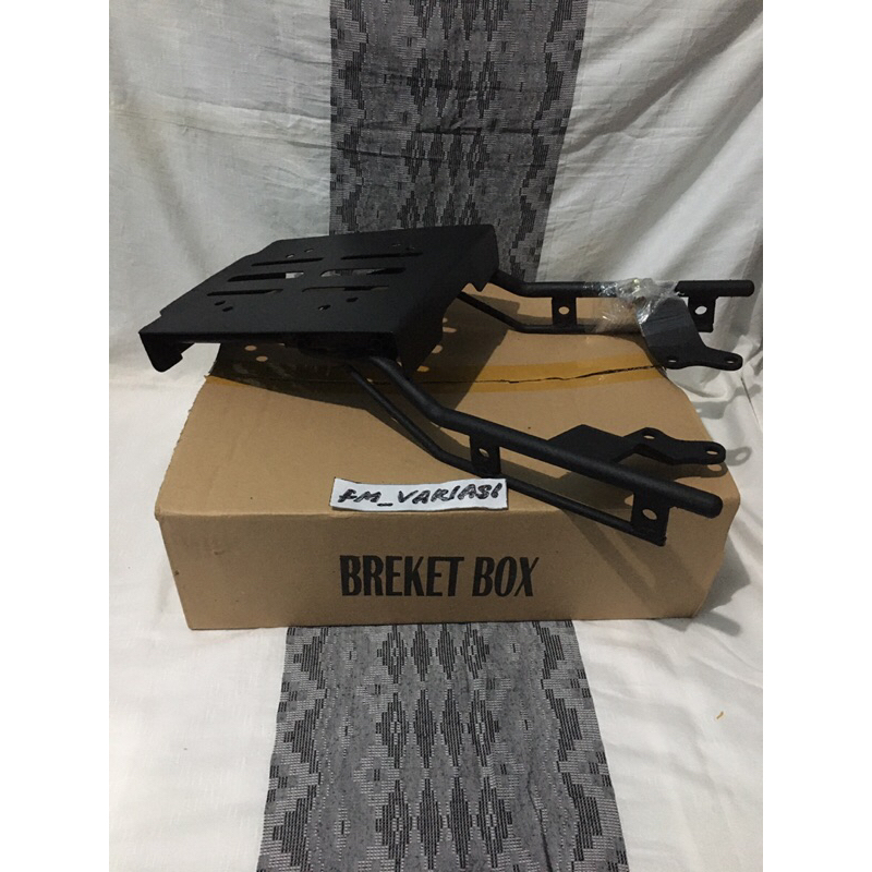 Jual Bracket top box model geser Honda CB 150 X , Behel box model geser ...