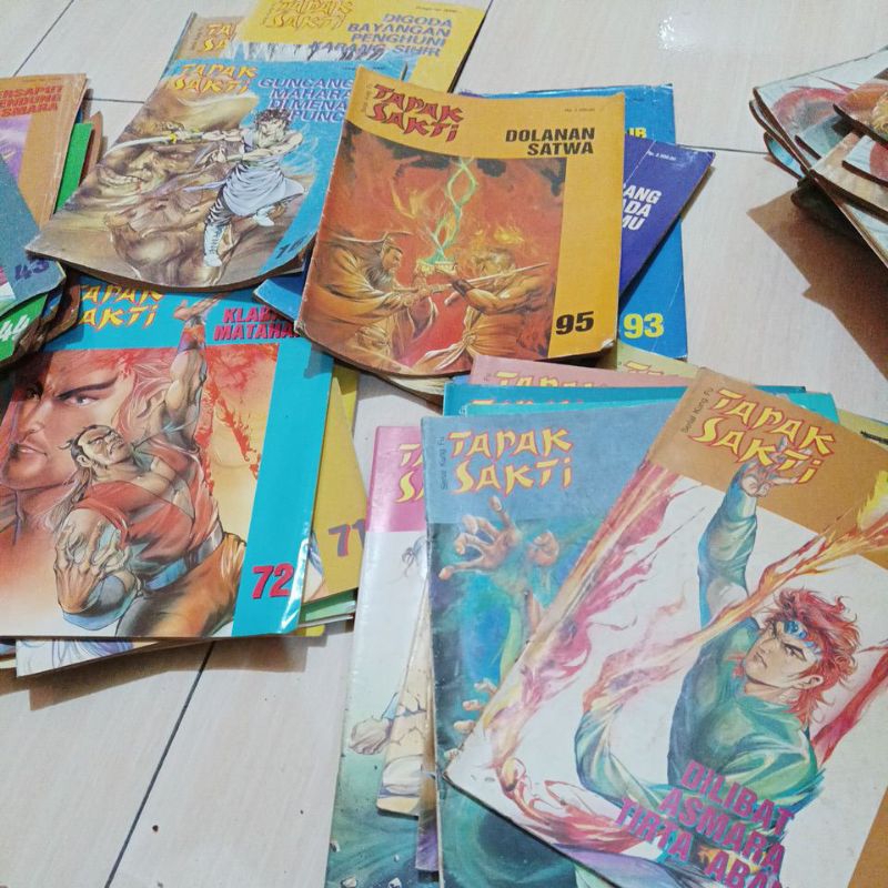 Jual Buku Komik Cergam Tapak Sakti Serial Kung Fu Original Shopee Indonesia 9108