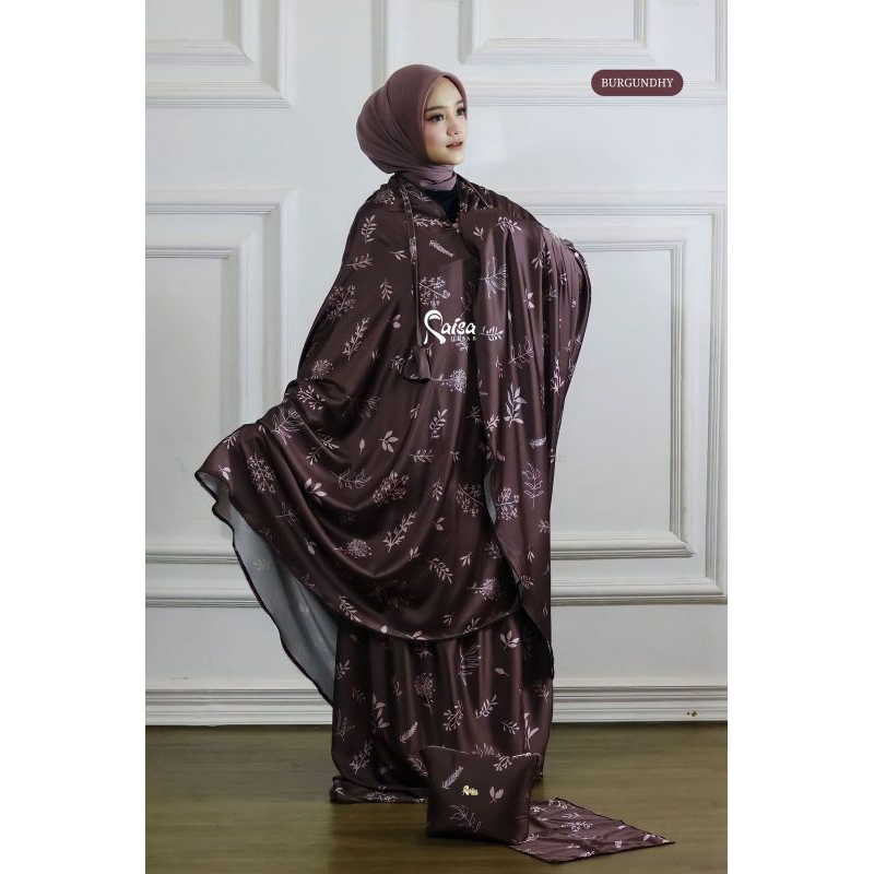 Jual Mukena Satin Silk Premium Jumbo Mewah Motif Bunga Cantik Terbaru ...