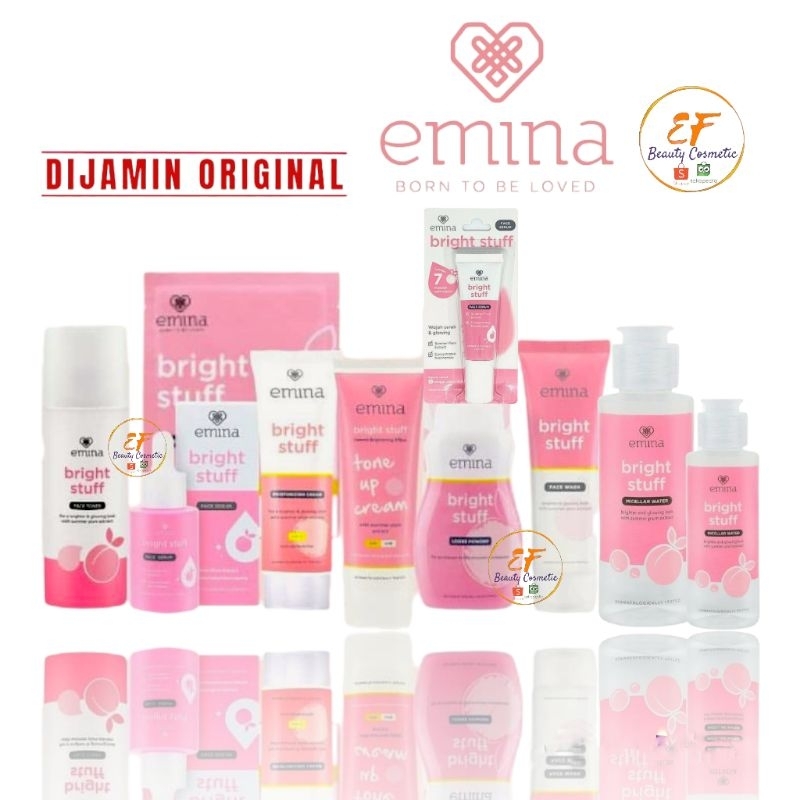 Jual EMINA Bright Stuff Micellar Water | Face Wash | Toner ...