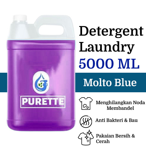 Jual Deterjen Cair Laundry PREMIUM Detergent PURETTE / Liquid Detergent ...