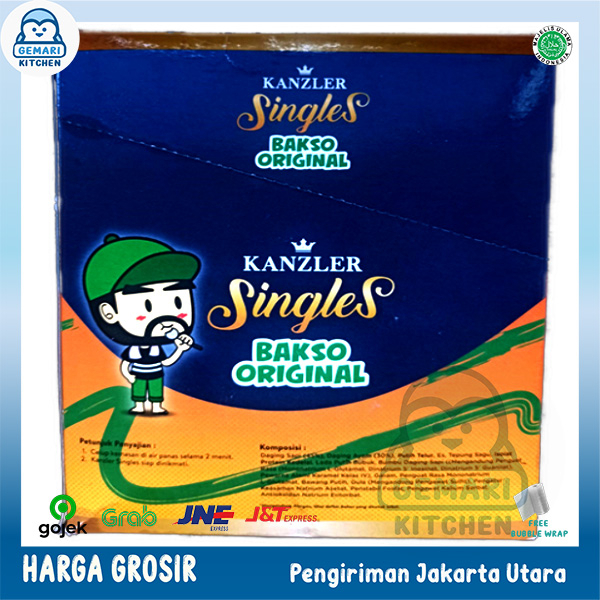 Jual KANZLER SINGLE BAKSO ORIGINAL, KEJU DAN HOT JUAL Per 1 Box isi 12 ...
