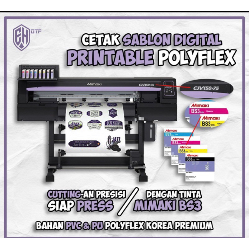 Jual Polyflex Printable PU Bahan | Shopee Indonesia