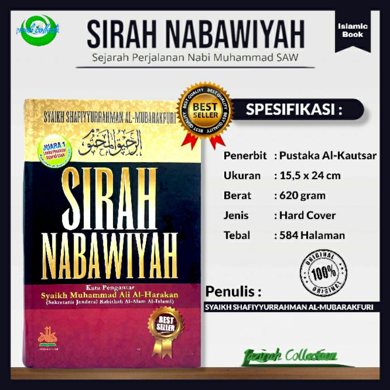 Jual Buku Sirah Nabawiyah Hc Shopee Indonesia 8022