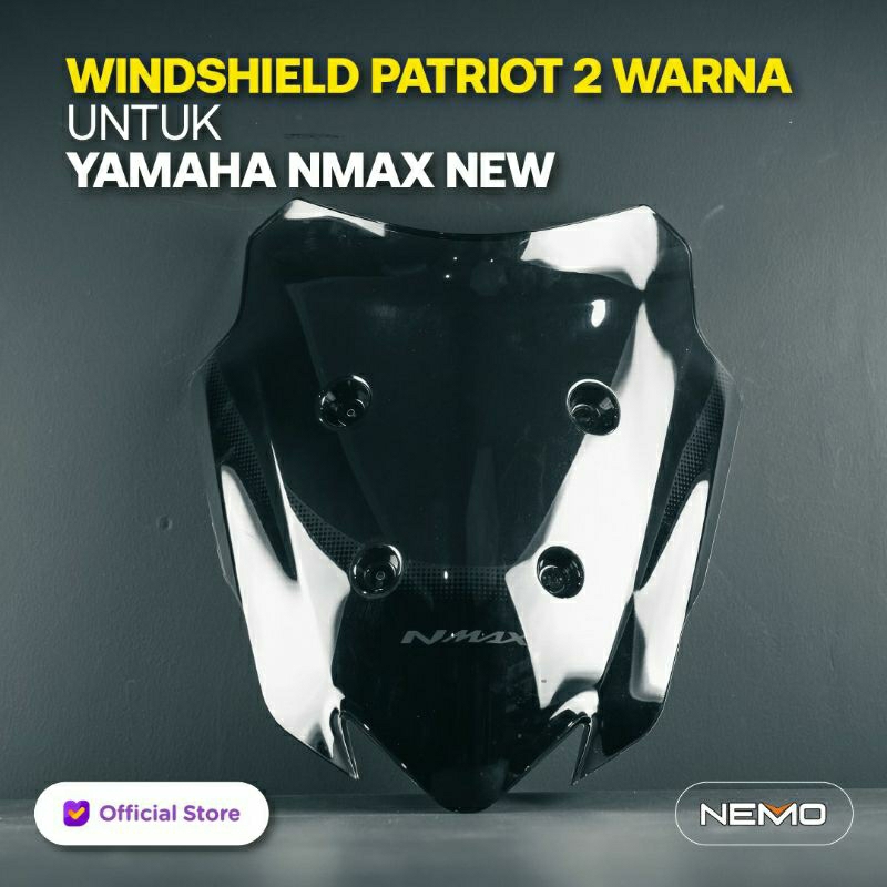 Jual Nemo Windshield Visor Tipe Patriot Warna Untuk Yamaha All New