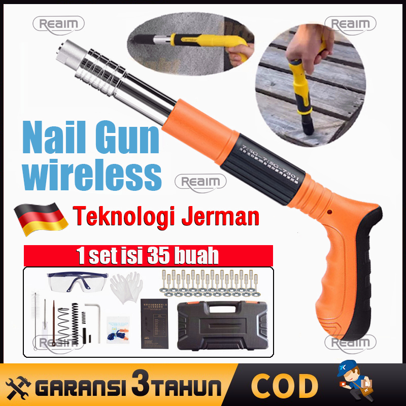 Jual Alat Paku Tembak Beton Nail Gun Paku Tembak Manual Fastening