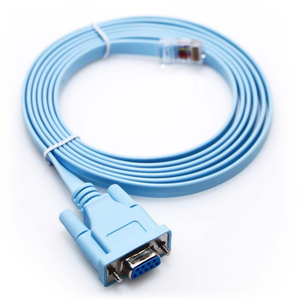 Jual Cable Console Cisco 6ft. RJ45-RS232 1401-01B7000 Genuine Cisco ...