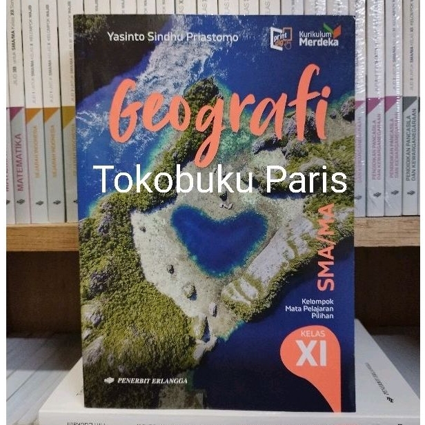 Jual ORI Buku Geografi Sma/ma Kelas 2/11 Kurikulum Merdeka Erlangga ...