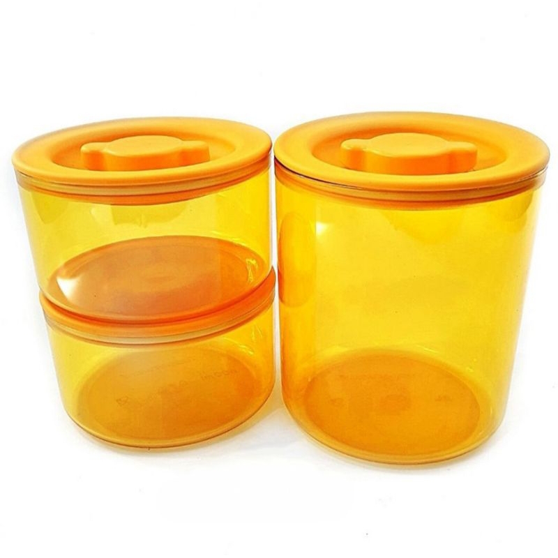 Jual Toples cantik tupperware premier collection tosca kuning | Shopee ...