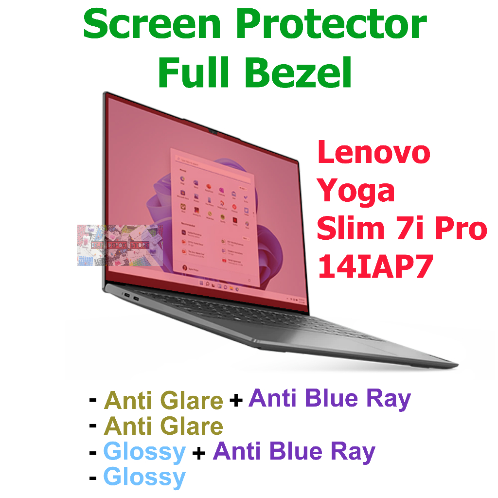 Protection écran Anti-reflet Mat Pour Lenovo Yoga Slim 7 Pro 16" – Film Upscreen Fabriqué En Allemagne