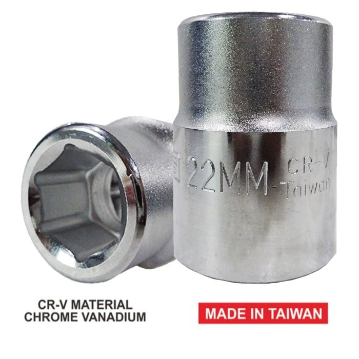 SW-Stahl 07910 L-30 Impact Socket - 22mm, 3/4" Drive, Short Design - View #3