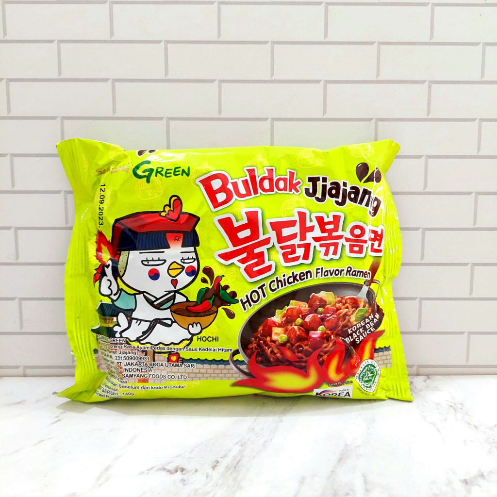 Jual Samyang Buldak Jjajang Mie Instan Korea 140gr Hot Chicken Blackbean Sauce Shopee Indonesia 7000