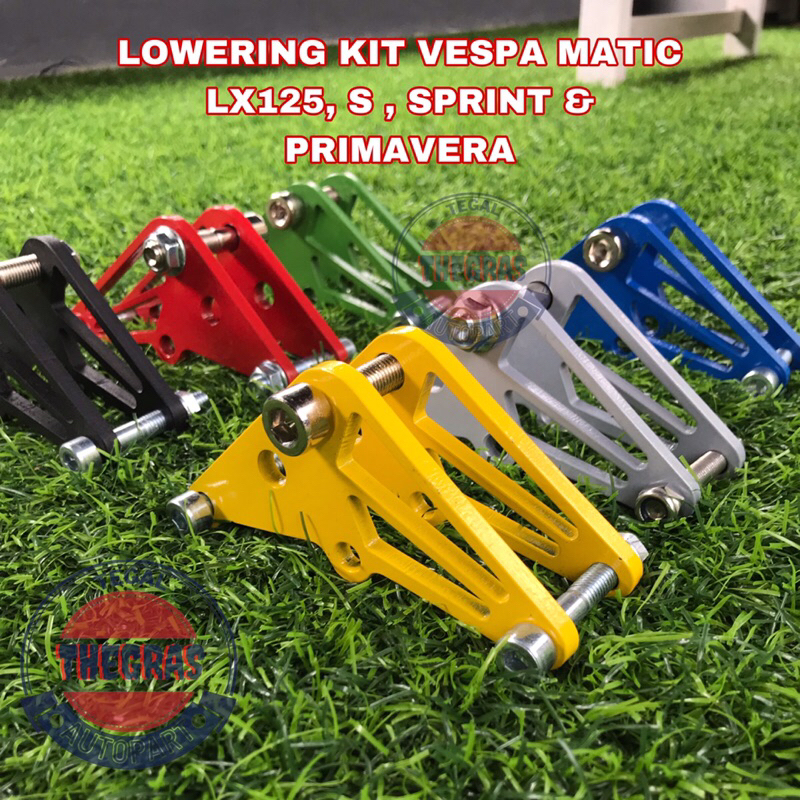 Jual Lowering Kit Vespa Lowering Kit Vespa Sprint Lowering Kit Vespa