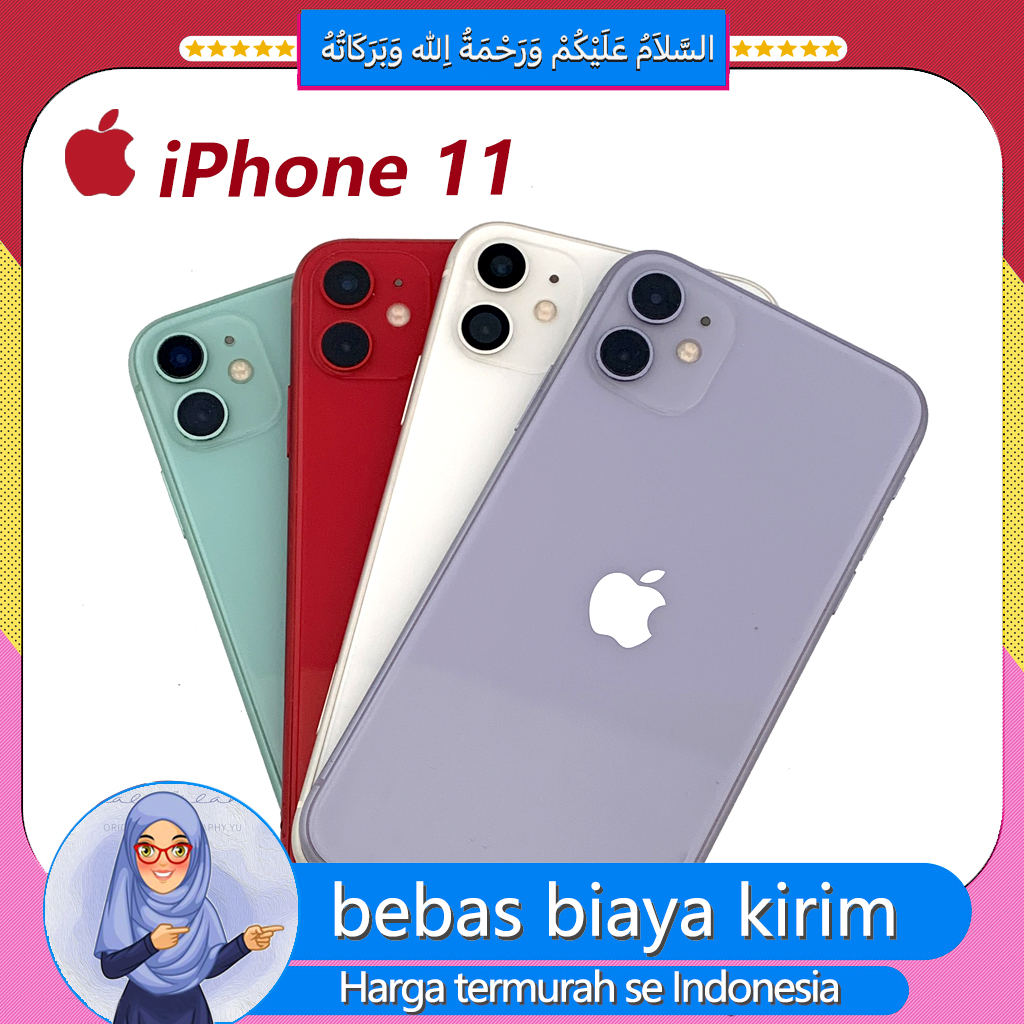 Jual IPhone 11 Second 256GB/128GB/64GB SECOND Original 100% Mulus ...