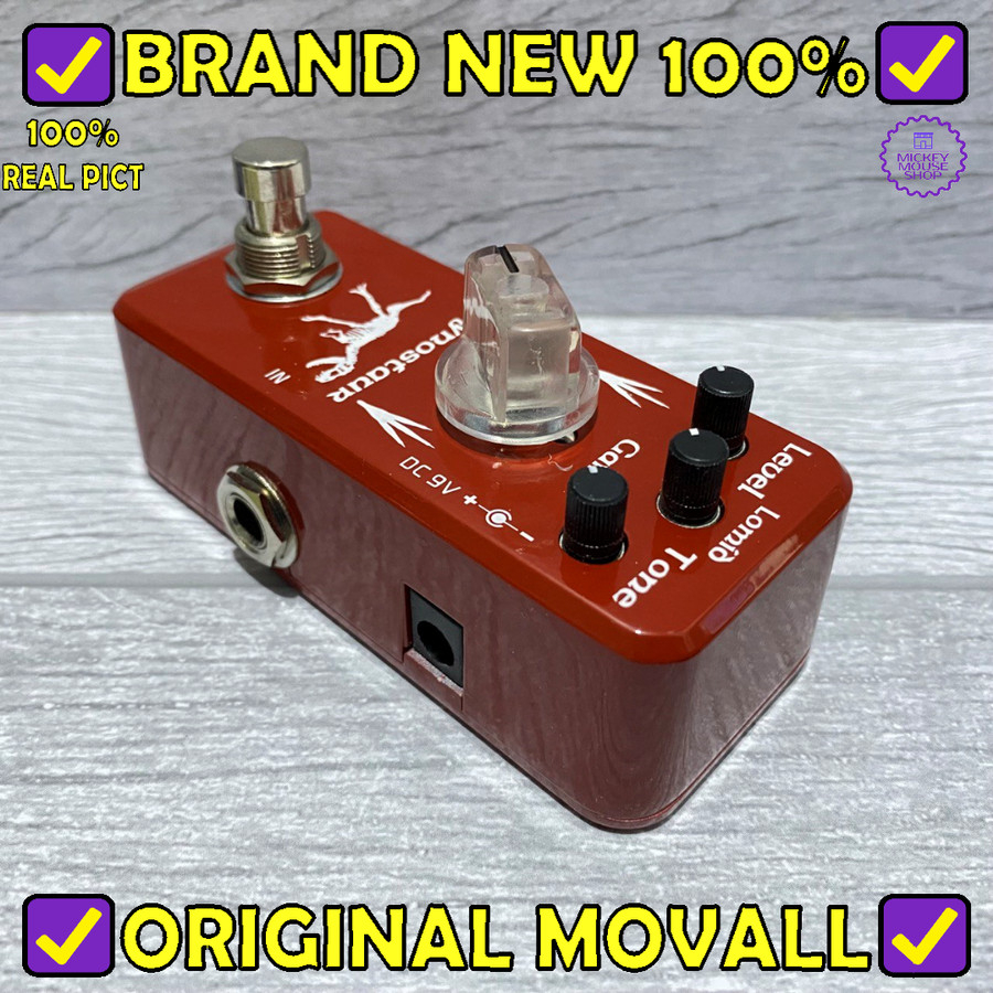Jual Efek Gitar Movall Dynostaur Distortion Red Classic Rock Pedal ...