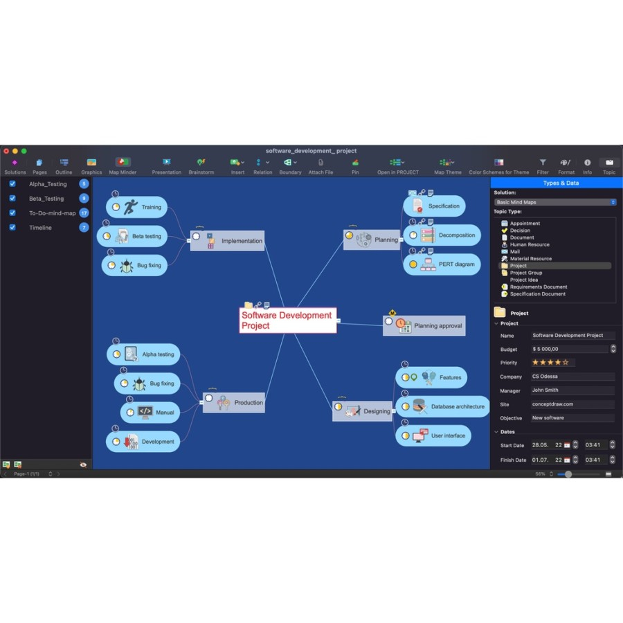Jual CONCEPTDRAW MINDMAP MAC 14.0.0.266 | Shopee Indonesia