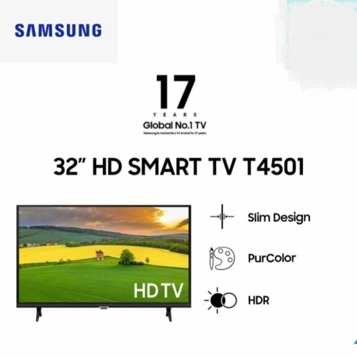 Jual LED Samsung UA32T4501 32 Inch Smart TV 32T4501 Shopee Indonesia