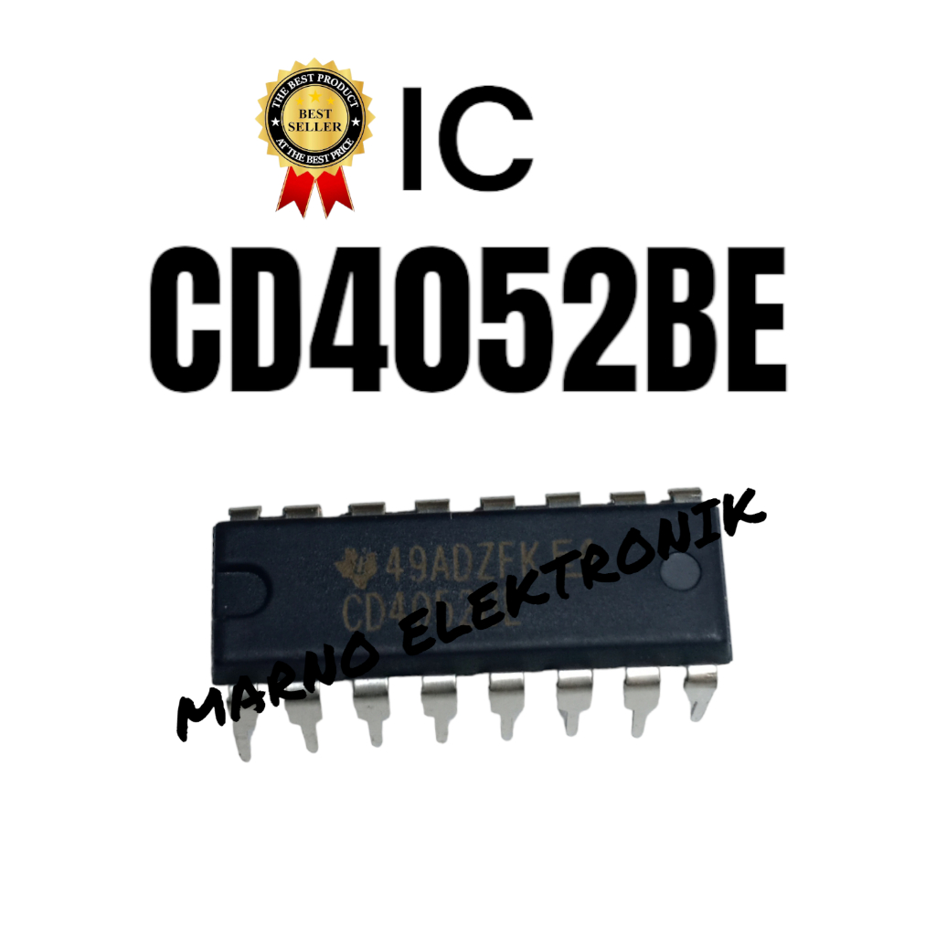 Jual IC CD4052BE CD 4052 BE CD 4052BE ASLI ORI ORIGINAL | Shopee Indonesia