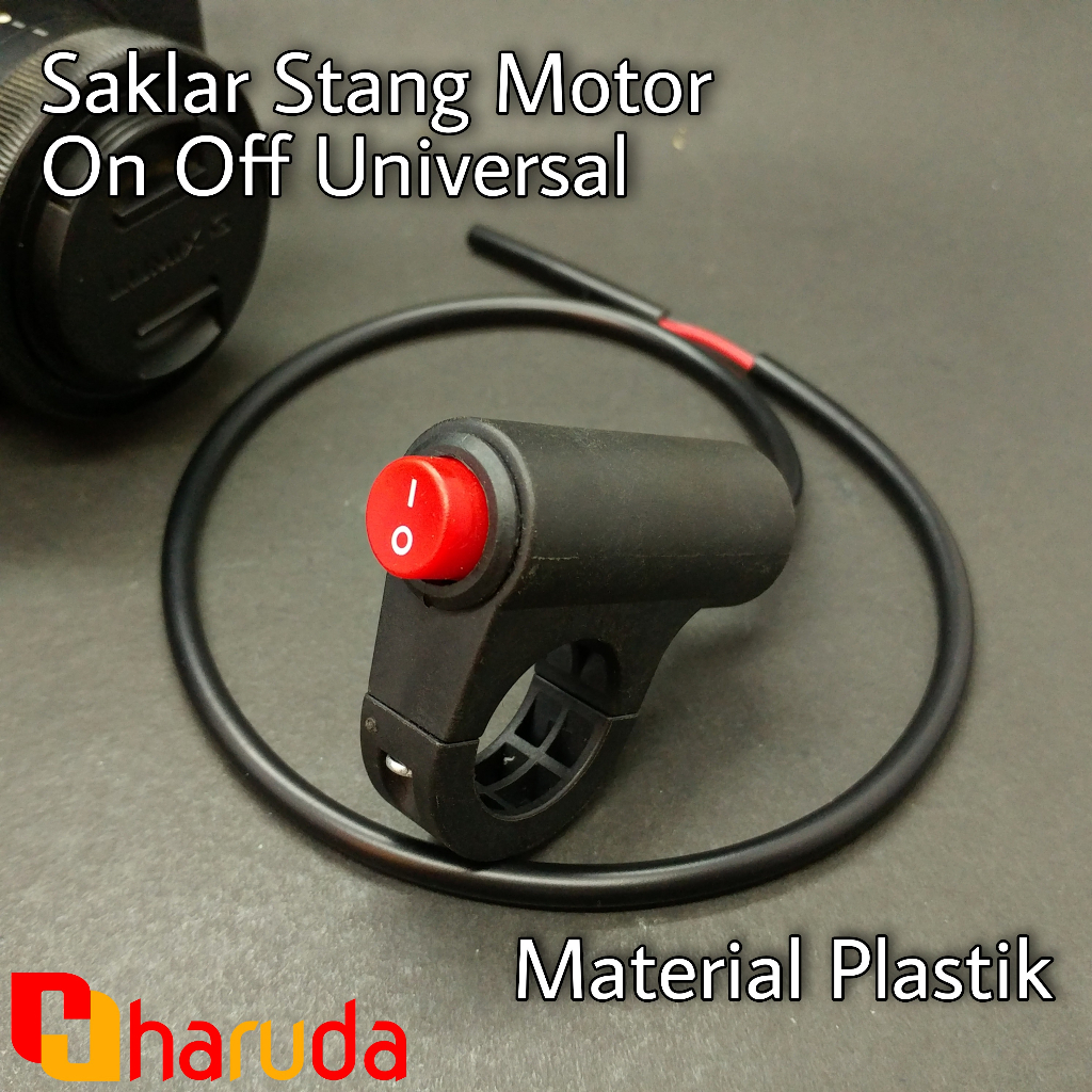 Jual Saklar Lampu On Off Stang Motor Universal Material Plastik ...
