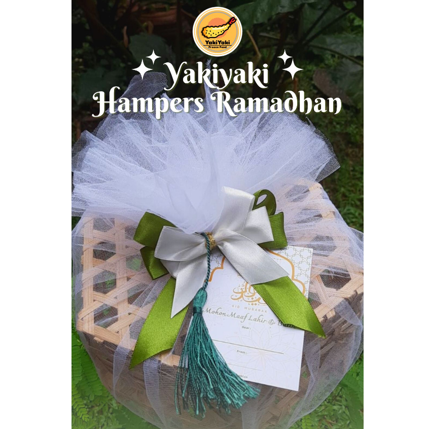 Jual Hampers Parcel Ramadhan Paket Bento Frozen Food Keranjang Bambu