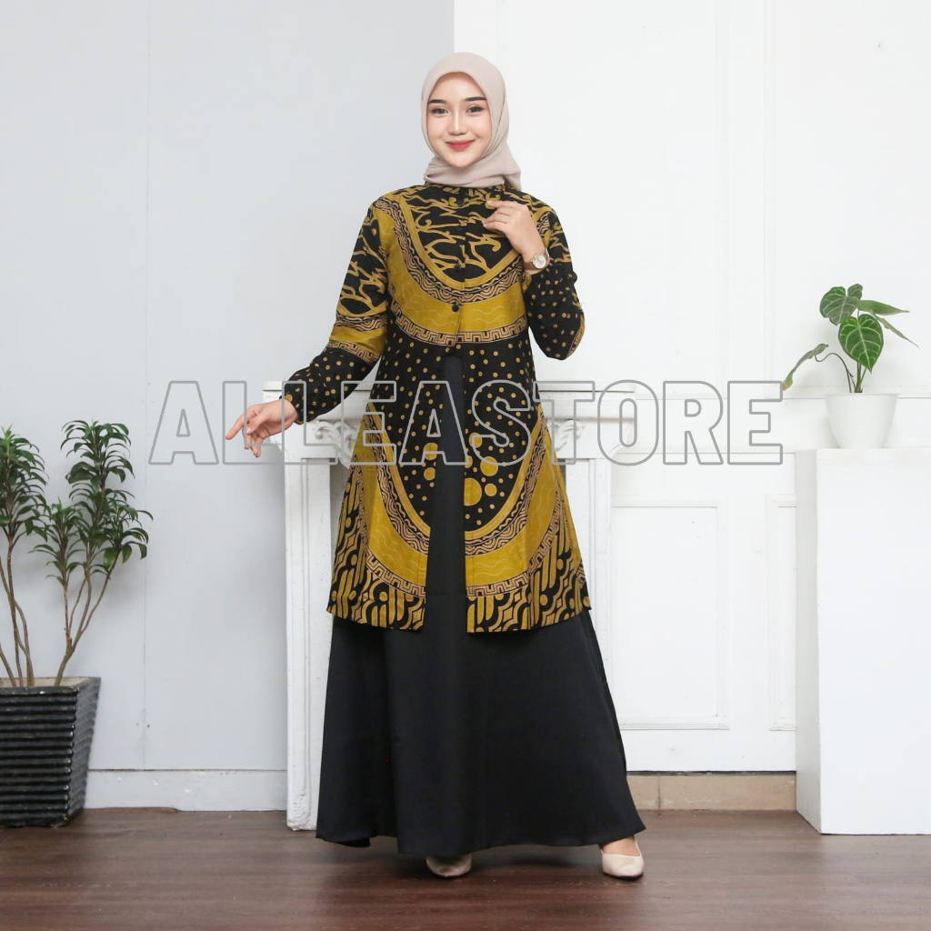 Jual Gamis Batik Gamis Motif Padma Dress Modern Premium Dress Muslim   Id 11134207 7qul3 Lfcrdk50eh8ma7