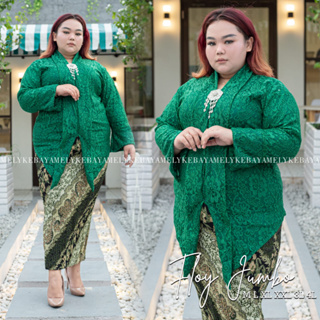 kebaya wisuda moderno untuk badan gemuk