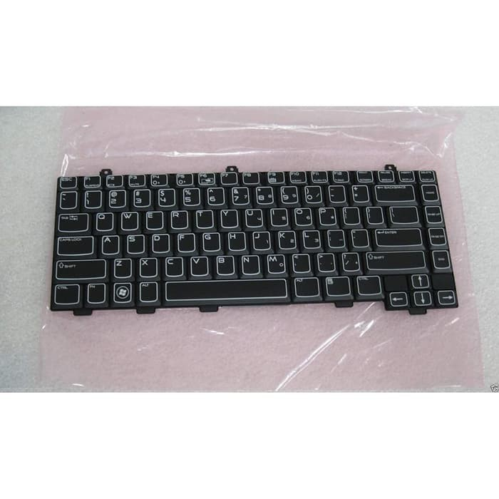 Jual Keyboard Dell Alienware M14X 2M4NW 02M4NW NSK-AKU01 PK130G81A00 ...