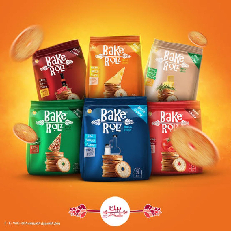 Jual Ukuran Besar Bake Rolz Snack camilan Roti gandum kering Best ...