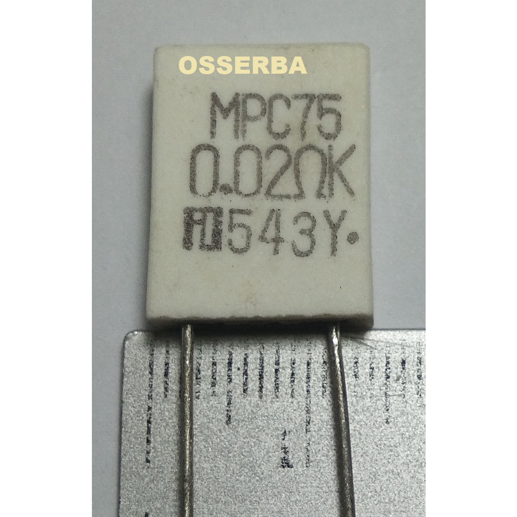 Jual Nobel 5 Watt 0,02 0,03 0,05 0,1 0,15 0.27 0,33 0,68 Ohm Non ...