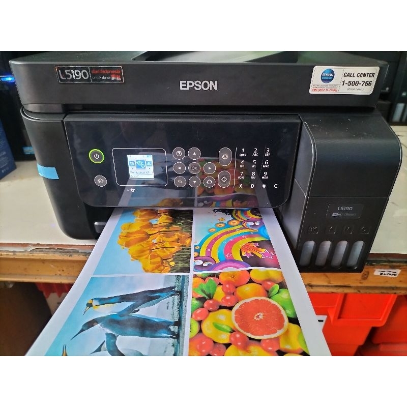 Jual Printer Epson L5190 Second Bergaransi WiFi Pengganti L565 bisa