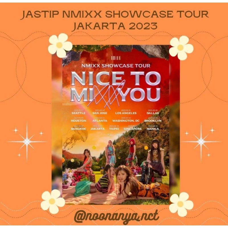 Jual TIKET NMIXX SHOWCASE TOUR Nice To Mixx You | Shopee Indonesia