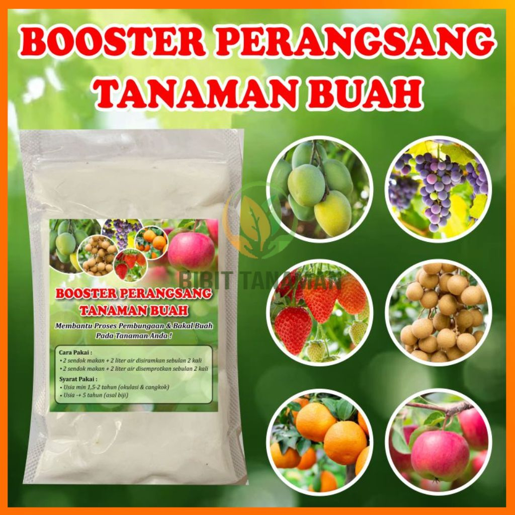 Jual Pupuk Booster Perangsang & Pelebat Semua Tanaman Buah | Shopee ...