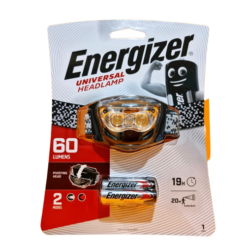 Jual Headlamp Energizer 60 Lumens Headlight Senter Kepala Energizer