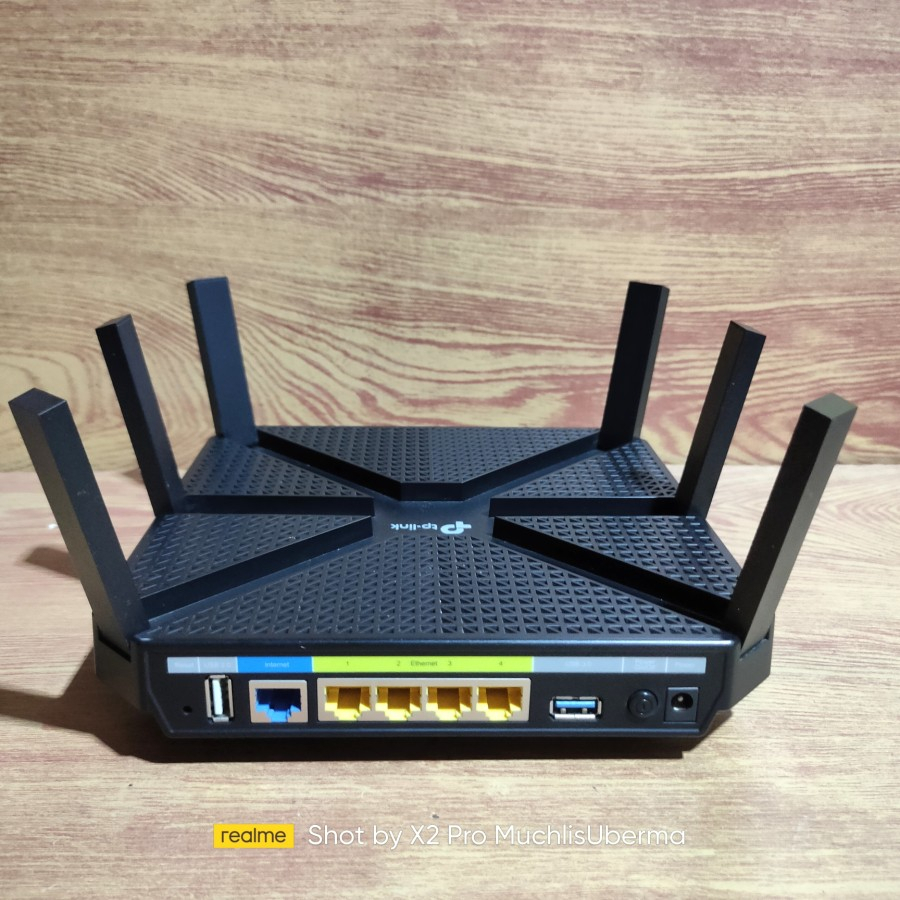Jual TP-Link AC3200 Wireless Wi-Fi Tri-Band Gigabit Router (Archer ...